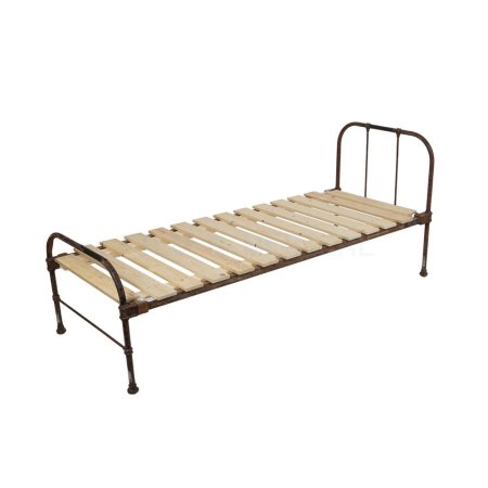 Rusted Bed  With Mattress 